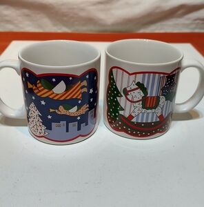 Japan Christmas mugs